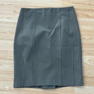 Express Light Brown Pencil Skirt Size 4 Career